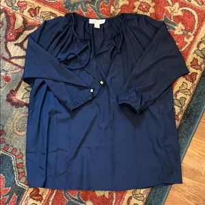 Michael Kors Navy Blouse